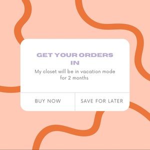 Closet temporarily closing